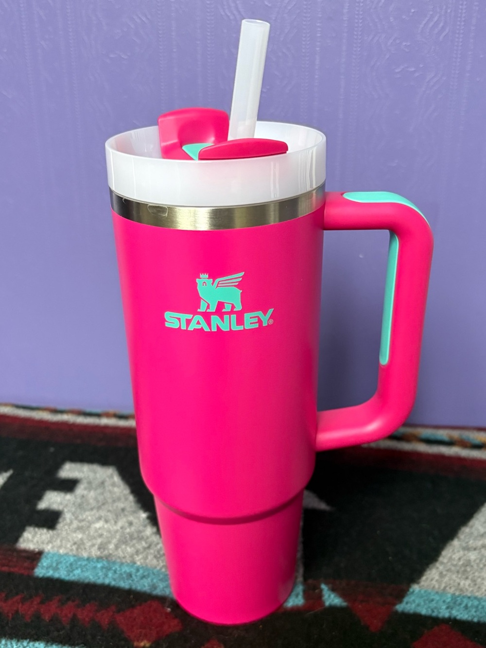STANLEY Quencher H2.0 Tumbler with Handle and Straw 30oz